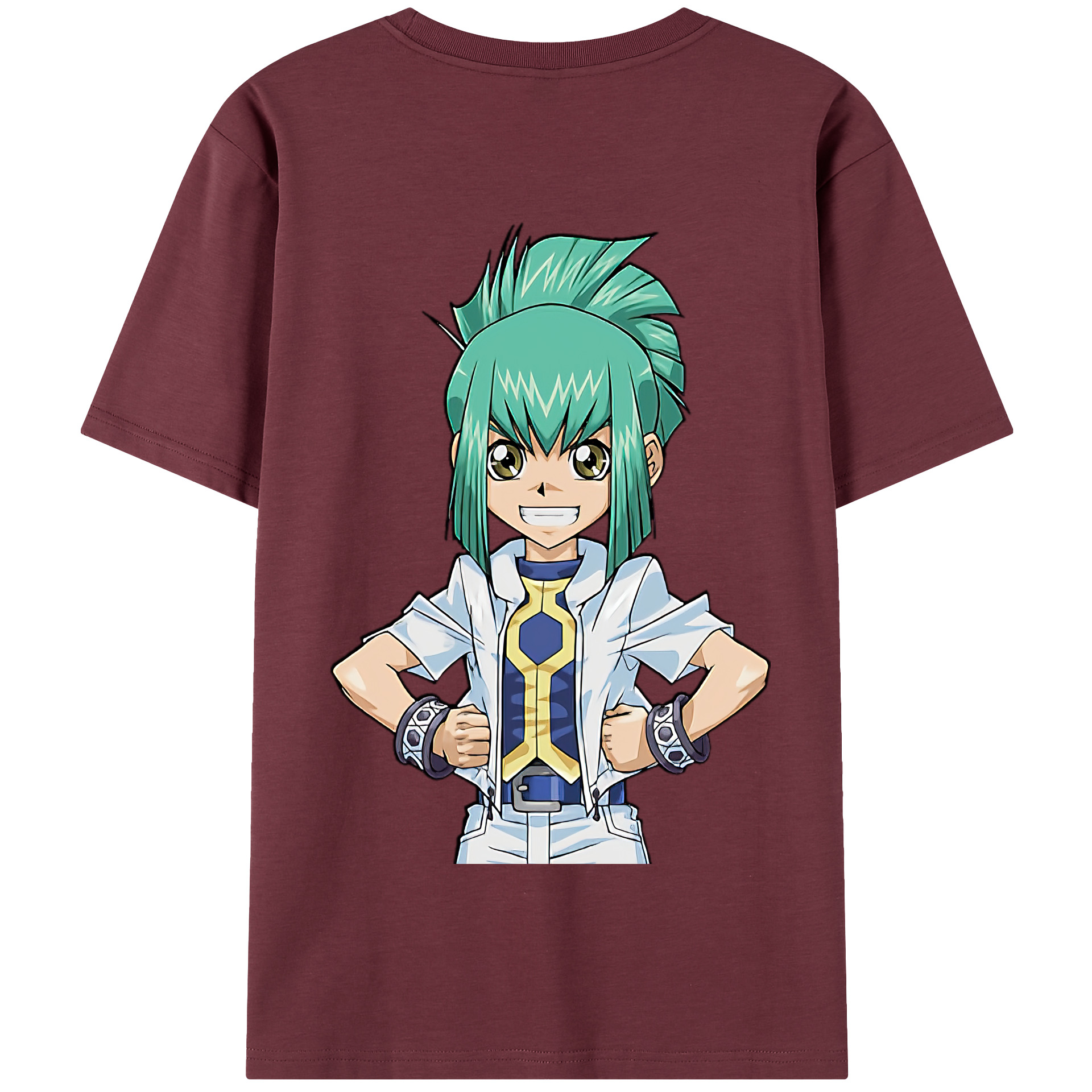 （画像用） 遊☆戯☆王 Yu-Gi-Oh! 綿100％半袖Tシャツ（背面プリント）